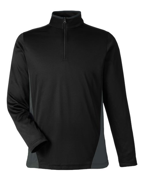 Harriton M786 — Black/ Dark Charcoal