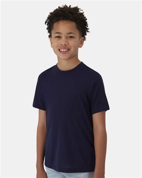 Hanes 484Y — Athletic Navy