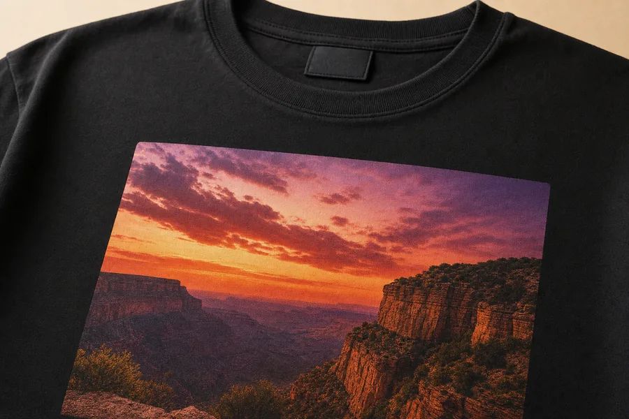 Canyon Run, custom DTF printing by Stitch & Go in Coral Springs FL
